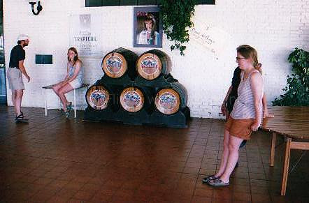 85 X, CARMEN AND SABINE AT WINE TASTING, CHILE