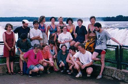 29 Group at Devil's Throat - Iguaçu Falls
