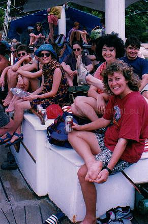 6 The group on the boat Parati